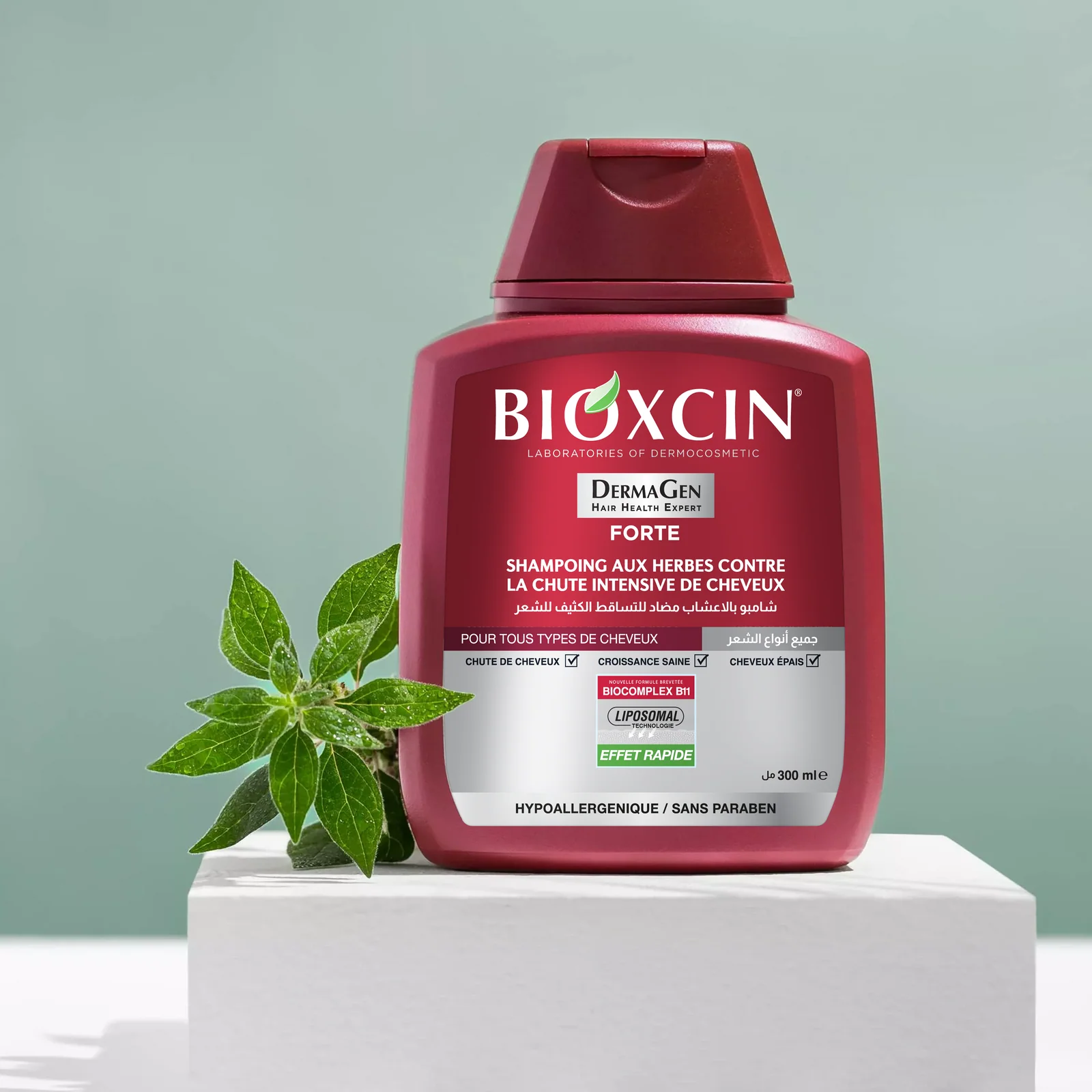Shampoing pour chute de cheveux sévère