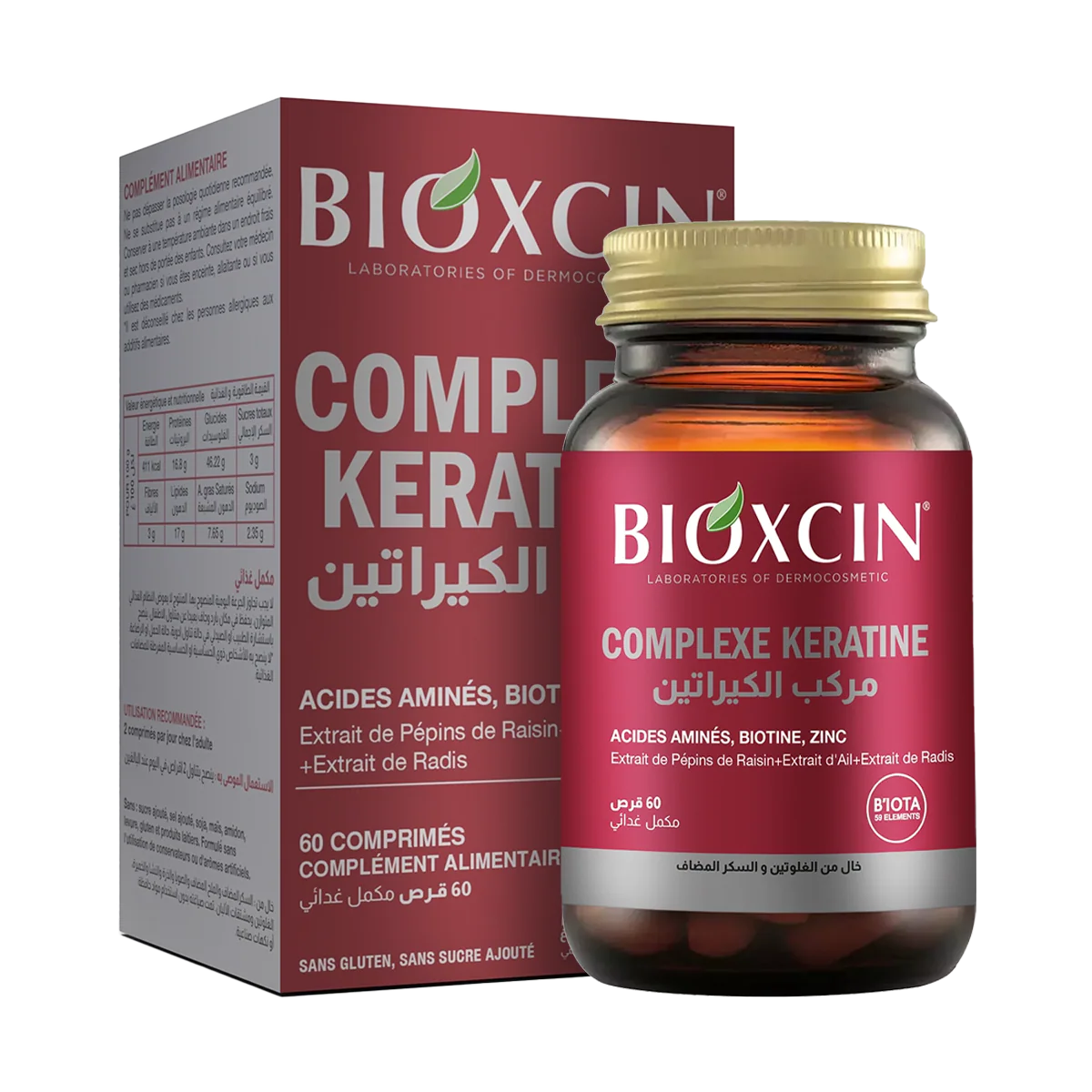KERATINE COMPLEXE — FORTE — Bioxcin Algérie